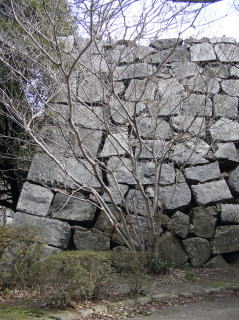 鉄物櫓の石垣