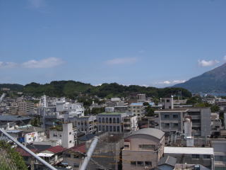 東福寺城遠景