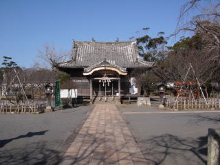 本丸の大村神社