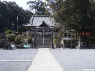 高城神社の拝殿